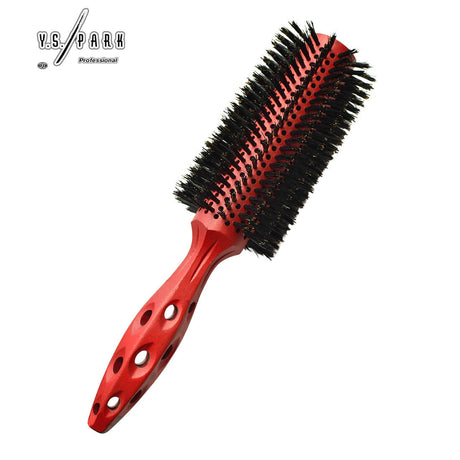Brosse brushing rouge Y.S.PARK TE-2 – volume naturel et contrôle optimal de la chaleur