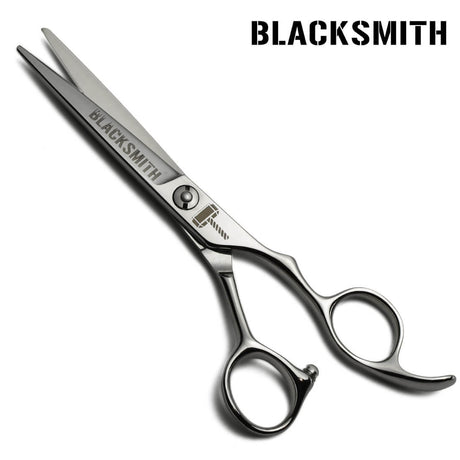 ciseaux droits blacksmith pas chers avec anneaux ergonomiques offset équipé d'une lame puissante pour du couper glisser