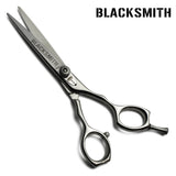 ciseaux droits blacksmith pas chers avec anneaux droits symétriques level set équipé d'une lame puissante pour de la coupe simple