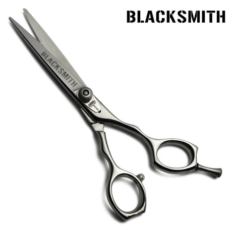 ciseaux droits blacksmith pas chers avec anneaux droits symétriques level set équipé d'une lame puissante pour de la coupe simple