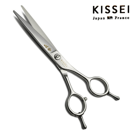Ciseaux de coiffure pas chers KISSEI avec lame fine, pour coiffeur professionnel