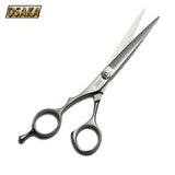 ciseaux osaka gauchers nyl avec lame fine et pointue en acier cobalt ATS314. La lame permet tout type de travaux de précision et de coupe sur tout type de cheveux. 
