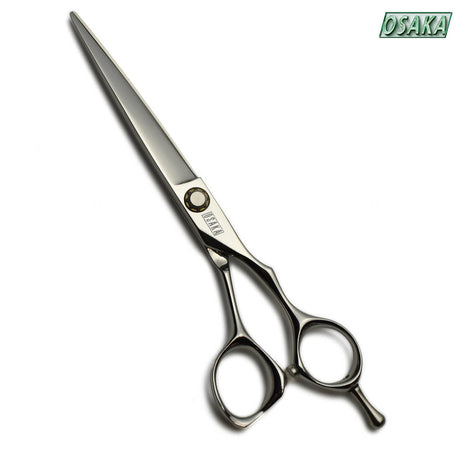 ciseaux osaka or 6.5 pouces avec une lame polyvalente pour tout coiffeur de tout niveau et utilisable sur n'importe quel cheveux. 