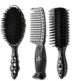 kit yspark luxury collection black noir avec 2 brosses yspark et 1 peigne yspark 628