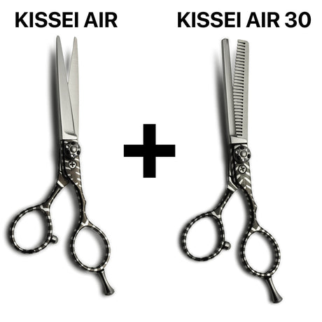 ciseaux de coupe kissei air et ciseaux désépaisisseurs 30 dents kissei air 