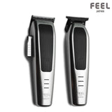 pack de 2 tondeuses feel japan, une tondeuse de coupe sur la gauche et une tondeuse de finition sur la droite