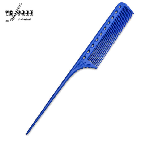 Peigne queue bleu professionnel Y.S.PARK YS-101 – indispensable pour coupe, brushing et coiffage technique