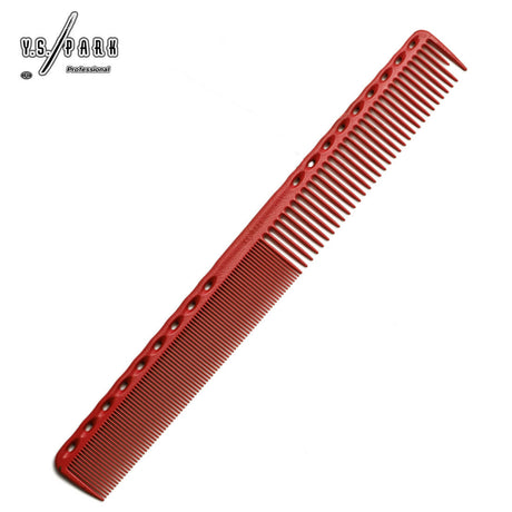 Peigne pro Y.S.PARK 331 rouge– idéal pour coupe droite et travail technique