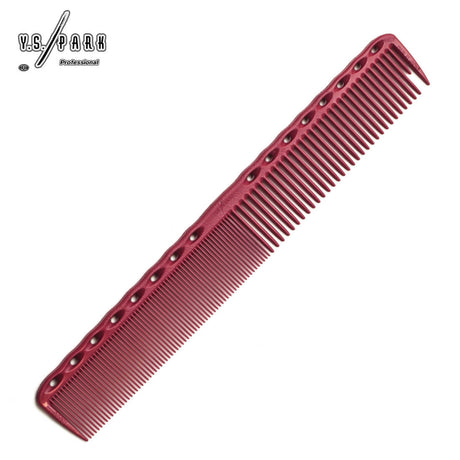 Peigne pro Y.S.PARK 336 rose – dents fines et régulières pour coupe nette