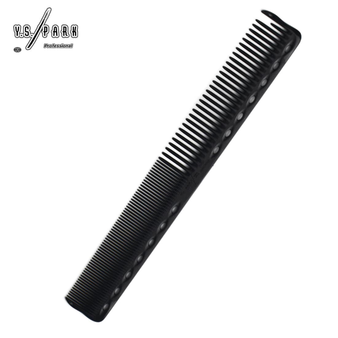 Peigne de coupe Y.S.PARK HS339 noir – dents fines pour travail précis