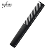 Peigne de coupe Y.S.PARK HS339 noir – dents fines pour travail précis
