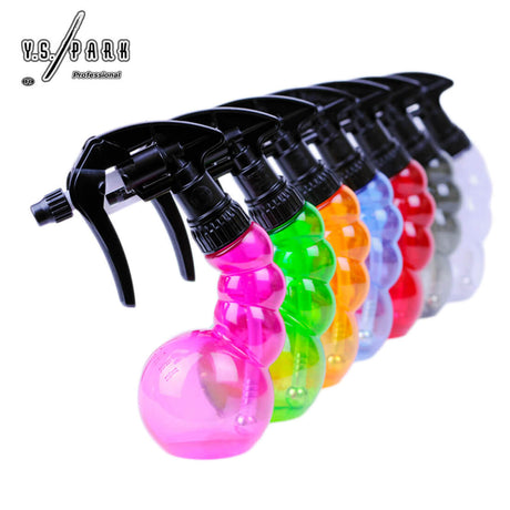 sprayer vapo yspark de multiples couleurs alignés en rangs